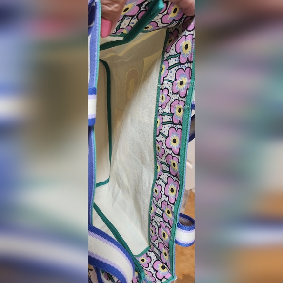 BRIGHTON You Warm My Heart Canvas Tote NWOT - Picture 10 of 15